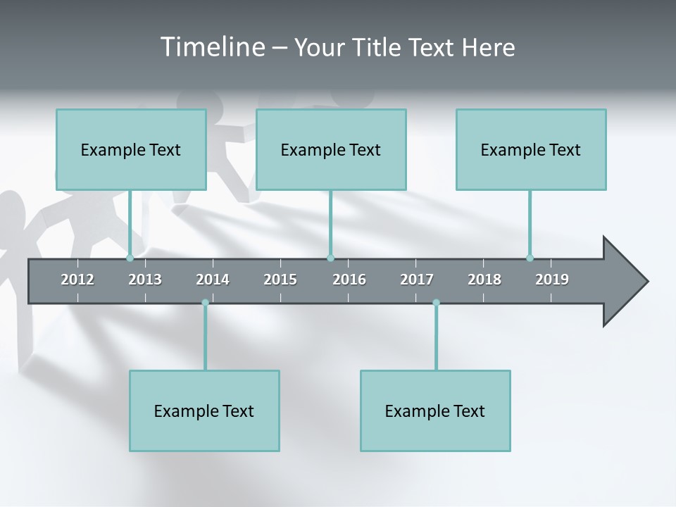 Companion Standing Friends PowerPoint Template