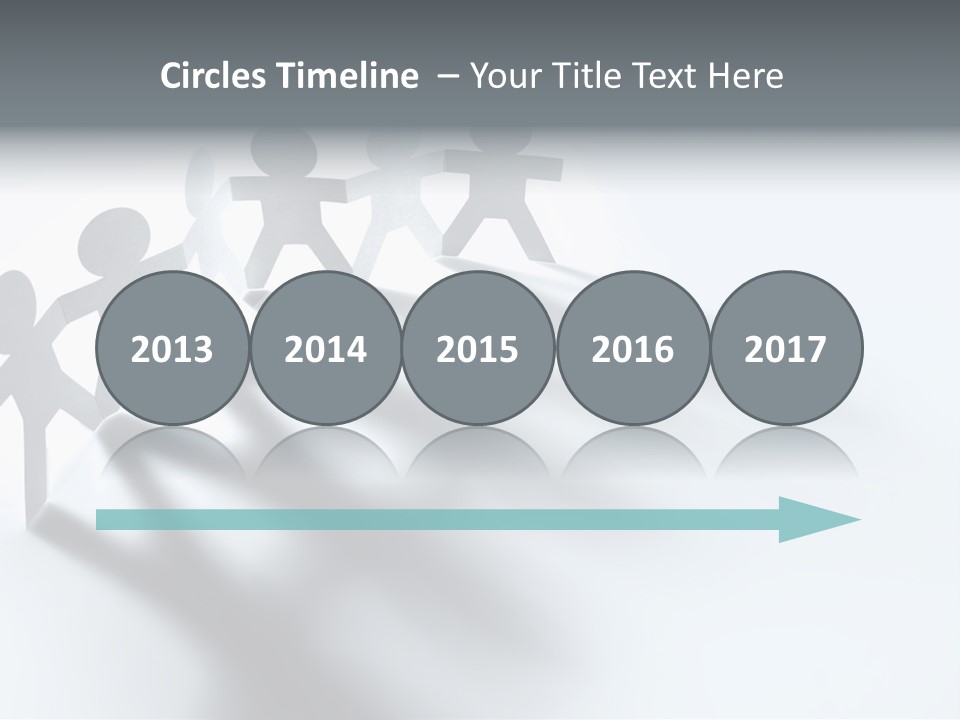 Companion Standing Friends PowerPoint Template