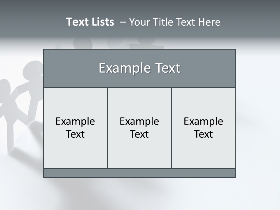 Companion Standing Friends PowerPoint Template
