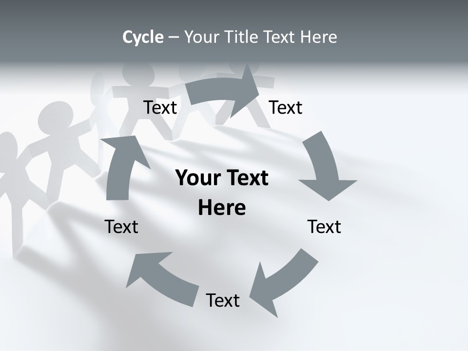 Companion Standing Friends PowerPoint Template