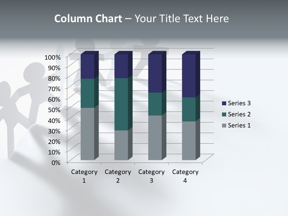 Companion Standing Friends PowerPoint Template