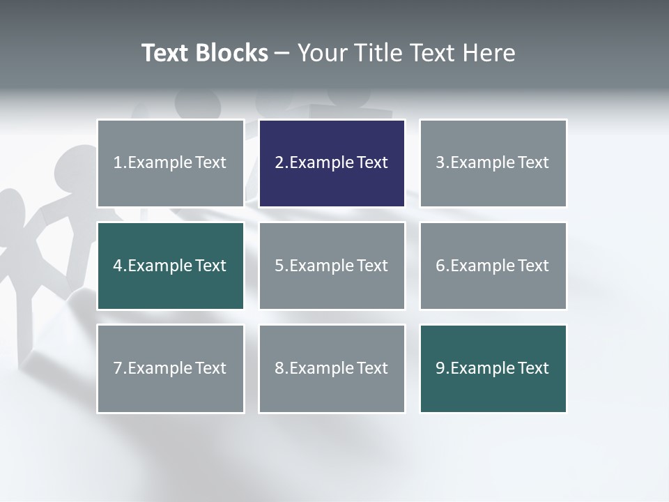 Companion Standing Friends PowerPoint Template