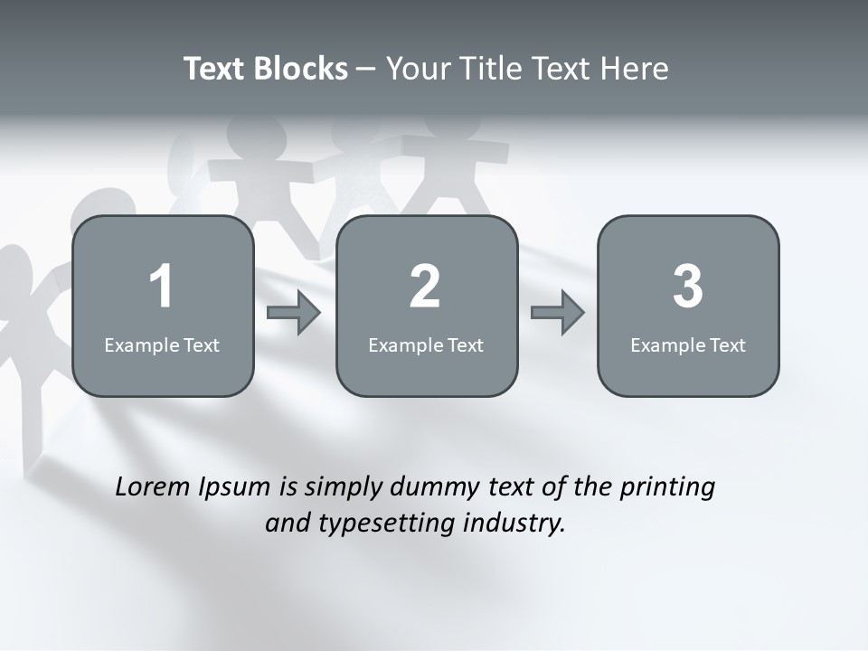 Companion Standing Friends PowerPoint Template
