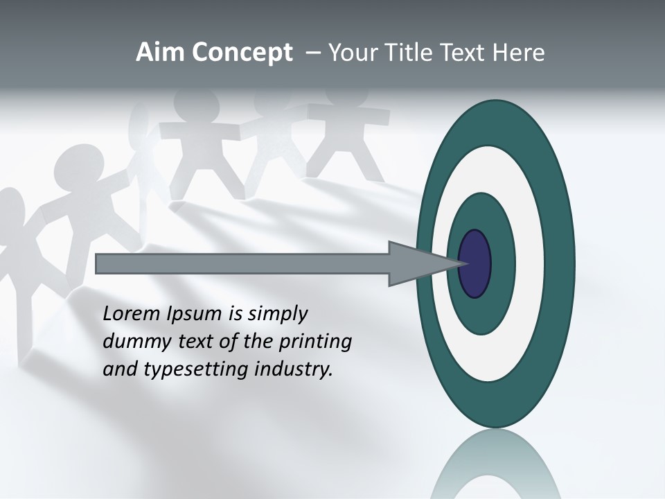 Companion Standing Friends PowerPoint Template