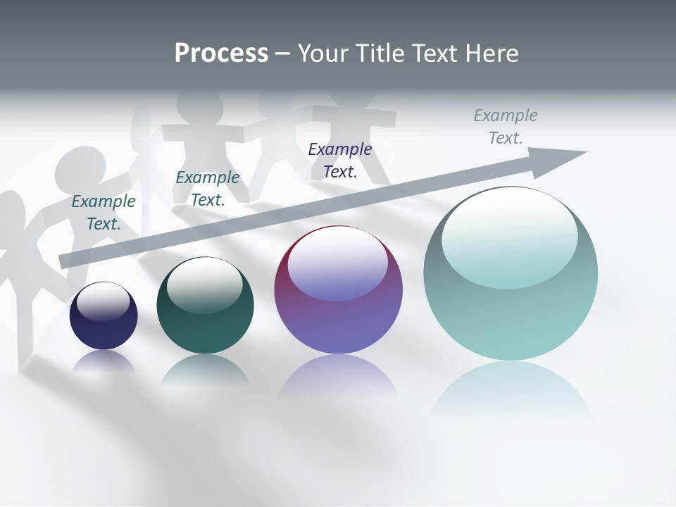 Companion Standing Friends PowerPoint Template