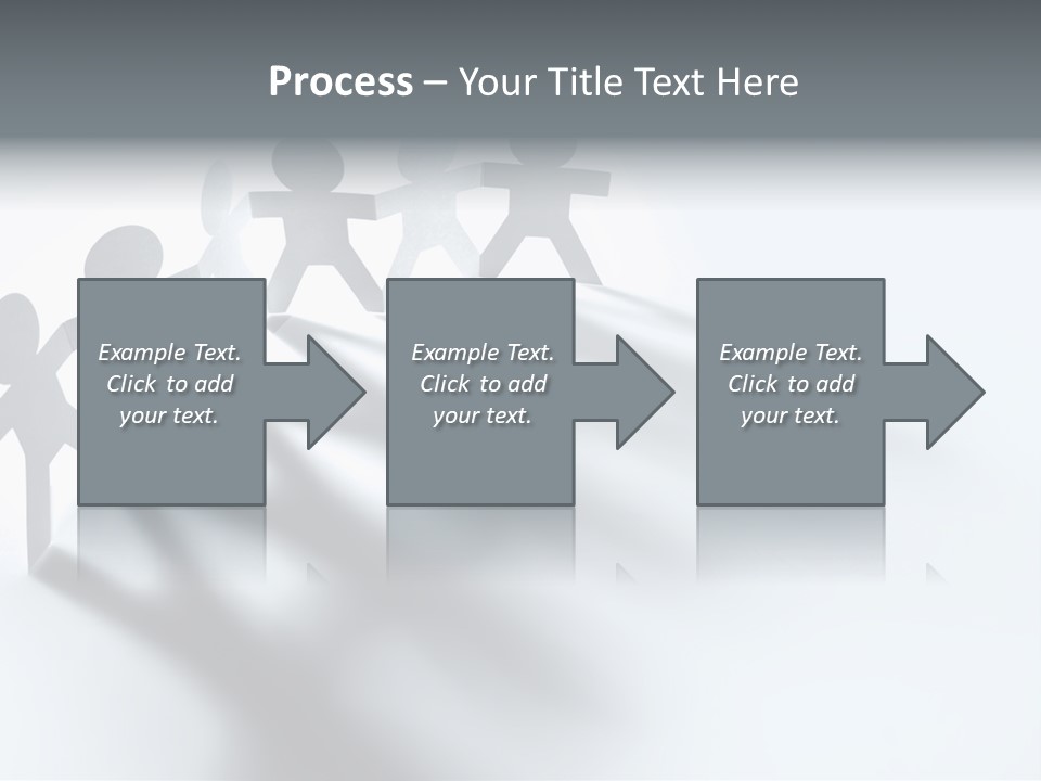 Companion Standing Friends PowerPoint Template
