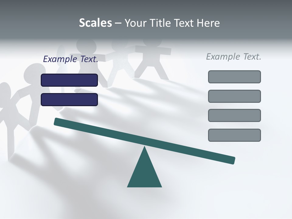 Companion Standing Friends PowerPoint Template