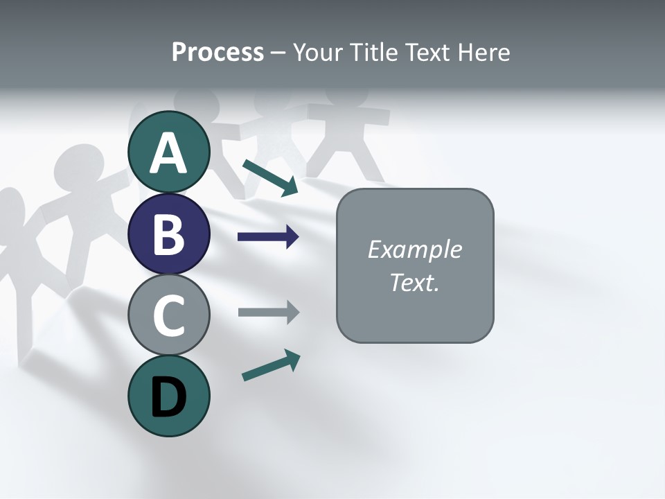 Companion Standing Friends PowerPoint Template