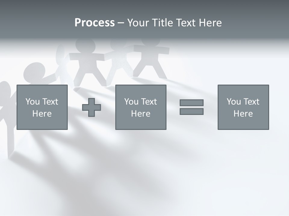 Companion Standing Friends PowerPoint Template
