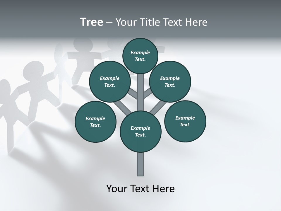 Companion Standing Friends PowerPoint Template