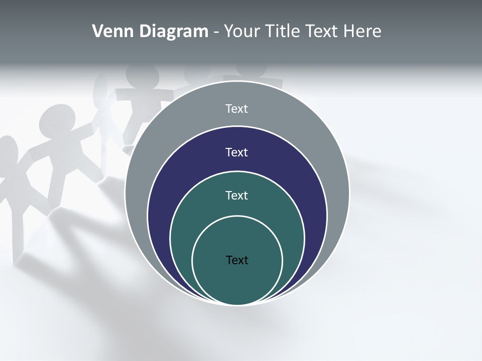 Companion Standing Friends PowerPoint Template