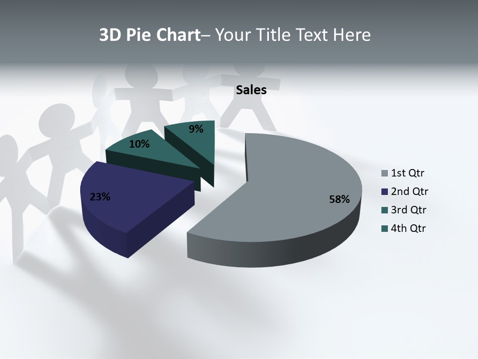 Companion Standing Friends PowerPoint Template