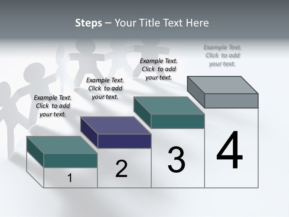 Companion Standing Friends PowerPoint Template