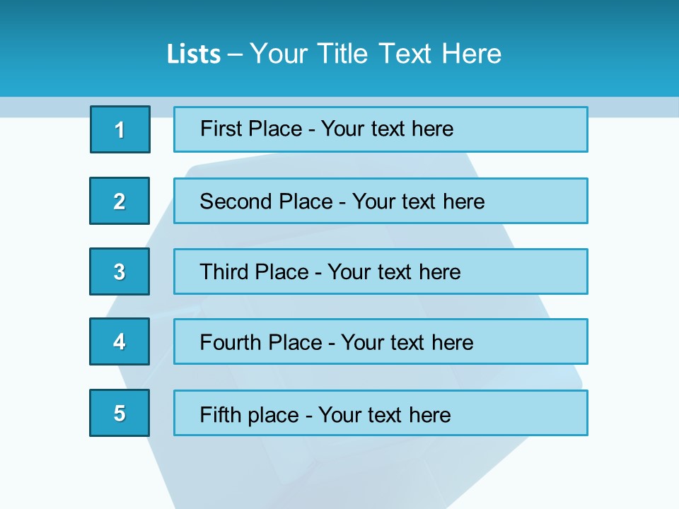 Reflection Light Building PowerPoint Template
