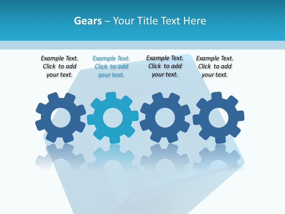 Reflection Light Building PowerPoint Template