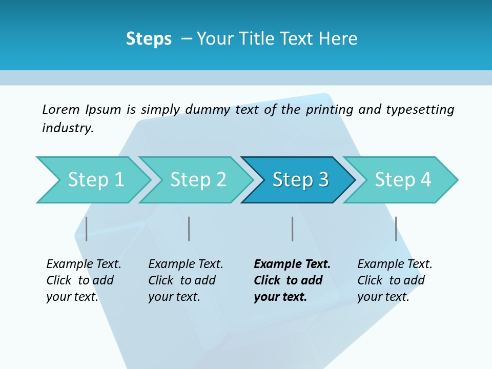 Reflection Light Building PowerPoint Template