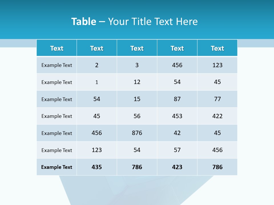 Reflection Light Building PowerPoint Template