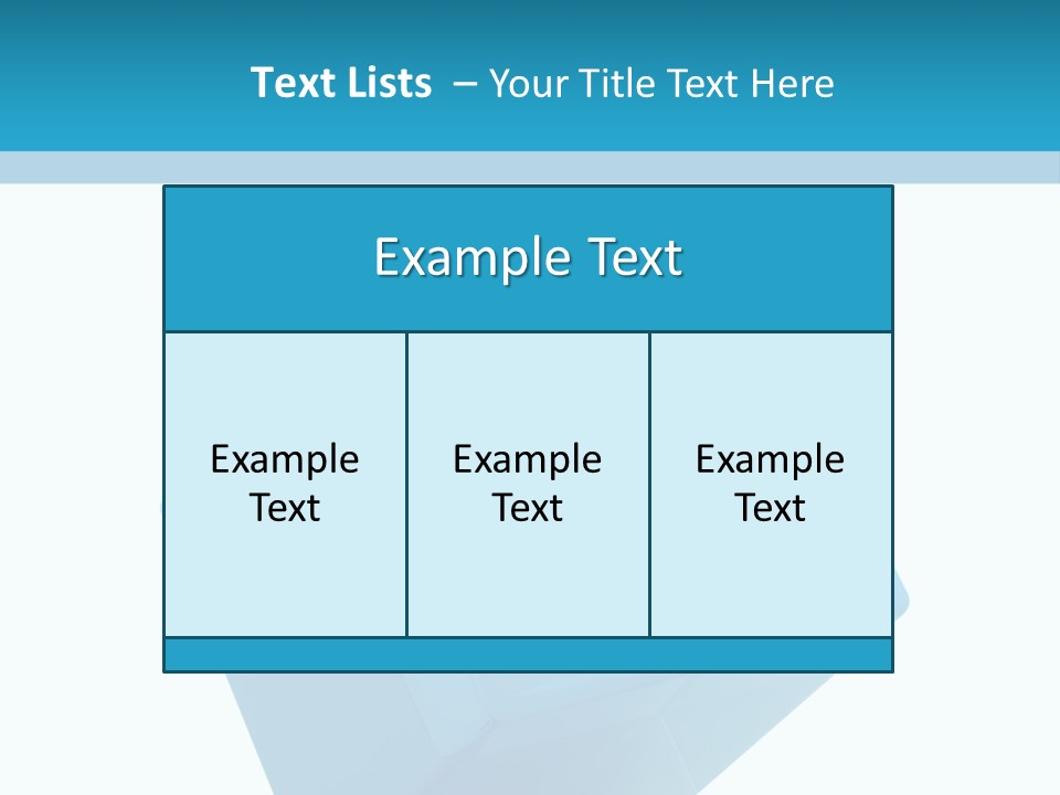 Reflection Light Building PowerPoint Template