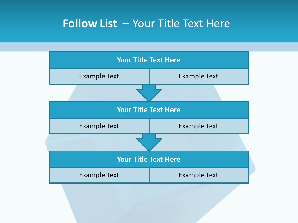 Reflection Light Building PowerPoint Template