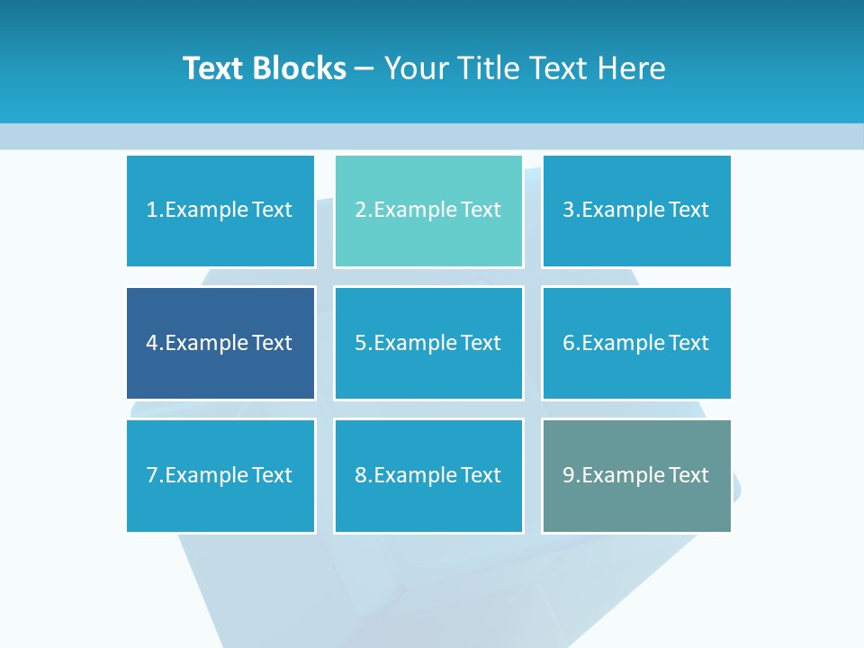 Reflection Light Building PowerPoint Template