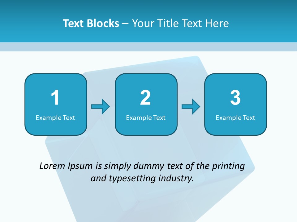Reflection Light Building PowerPoint Template