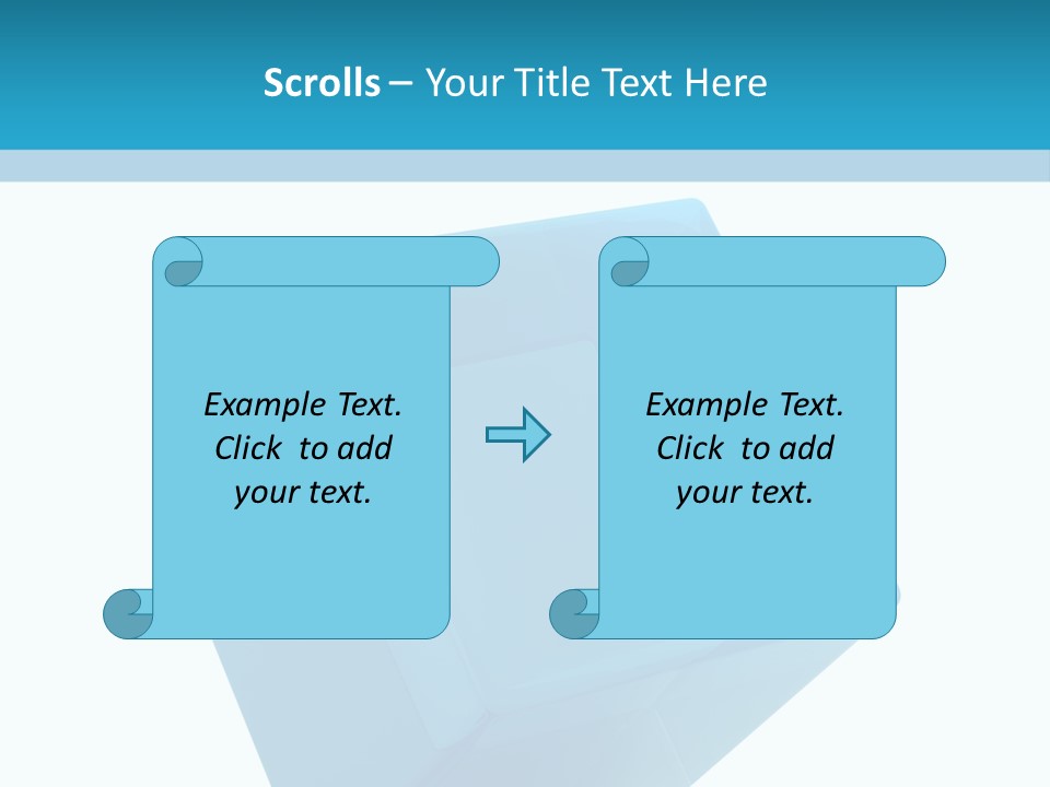 Reflection Light Building PowerPoint Template