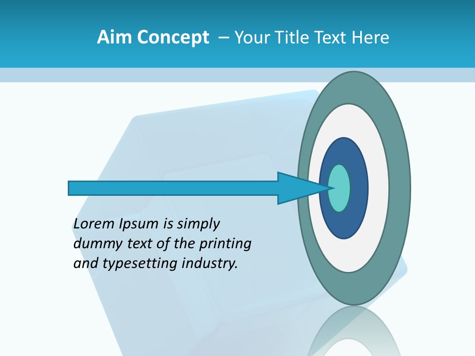 Reflection Light Building PowerPoint Template