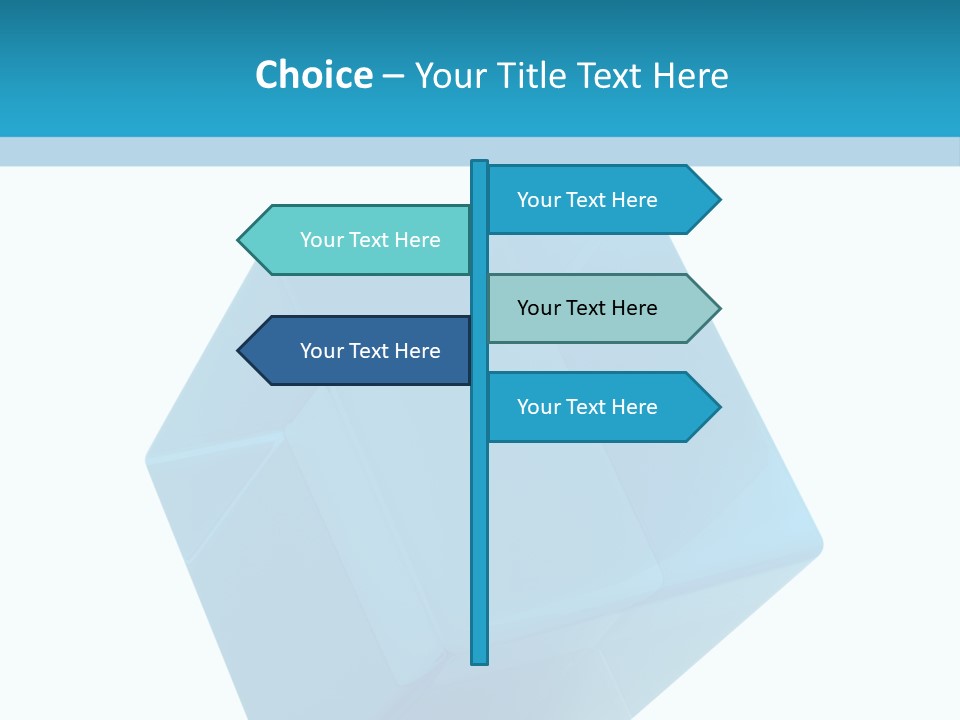 Reflection Light Building PowerPoint Template
