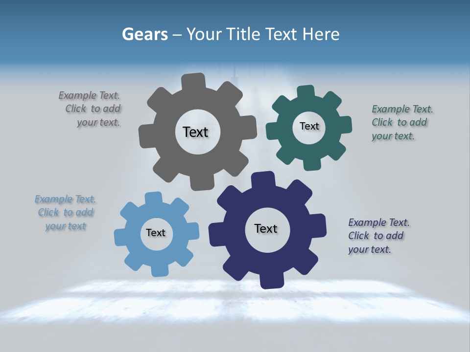 Window Gas Inside PowerPoint Template