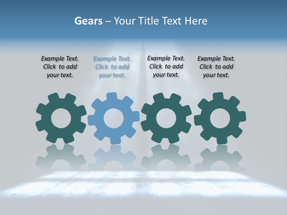 Window Gas Inside PowerPoint Template