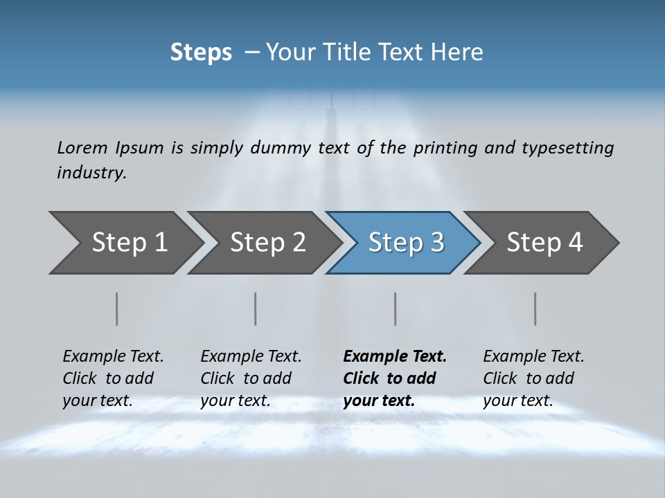 Window Gas Inside PowerPoint Template