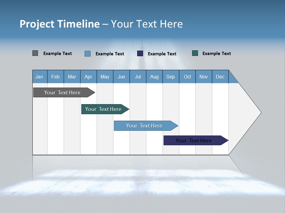 Window Gas Inside PowerPoint Template