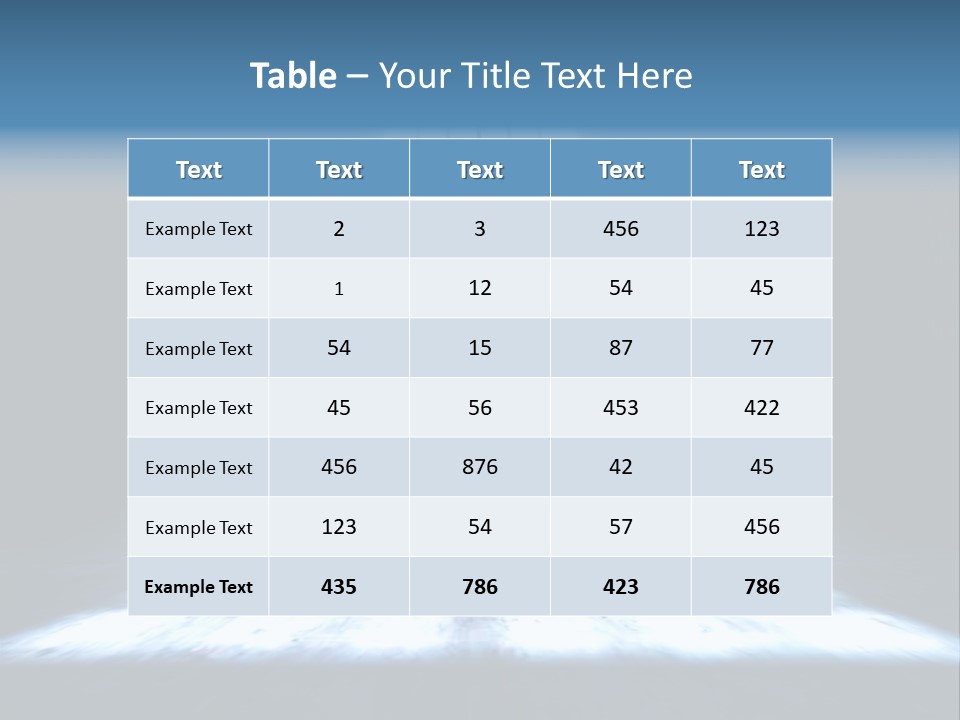 Window Gas Inside PowerPoint Template