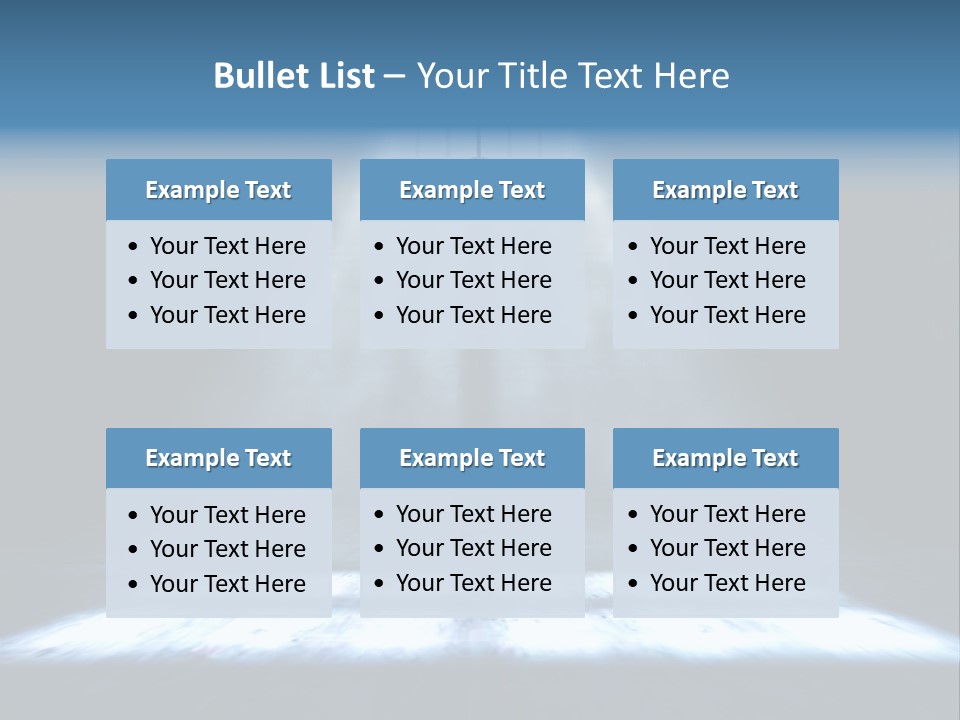 Window Gas Inside PowerPoint Template