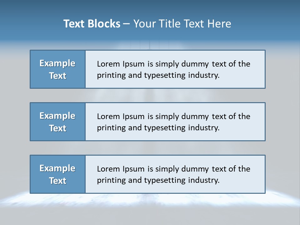 Window Gas Inside PowerPoint Template