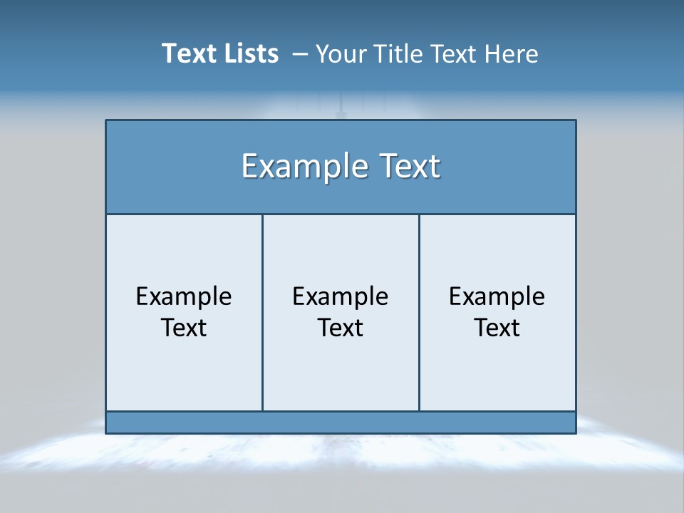 Window Gas Inside PowerPoint Template