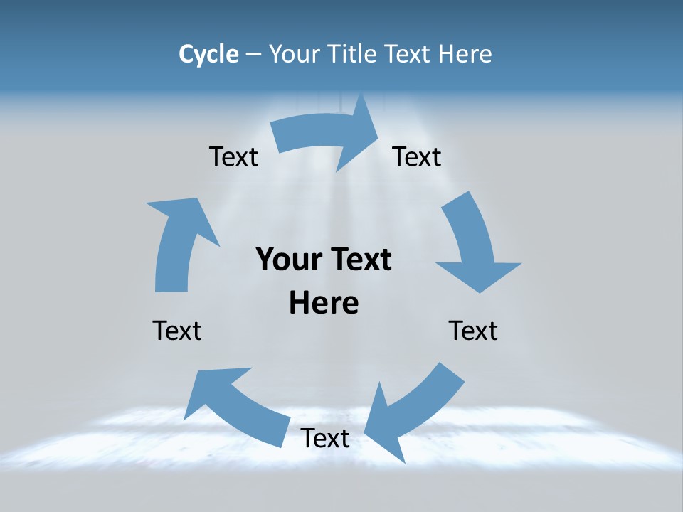 Window Gas Inside PowerPoint Template