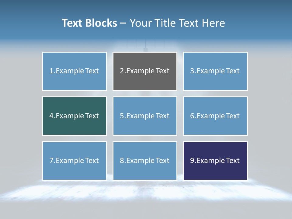 Window Gas Inside PowerPoint Template
