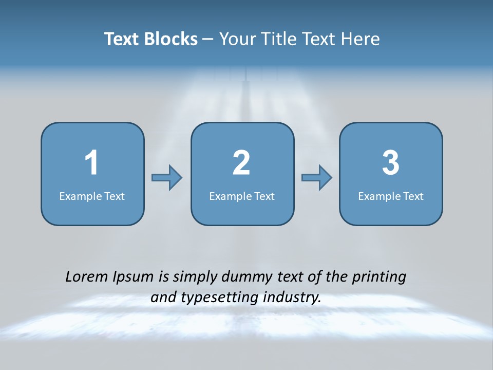 Window Gas Inside PowerPoint Template