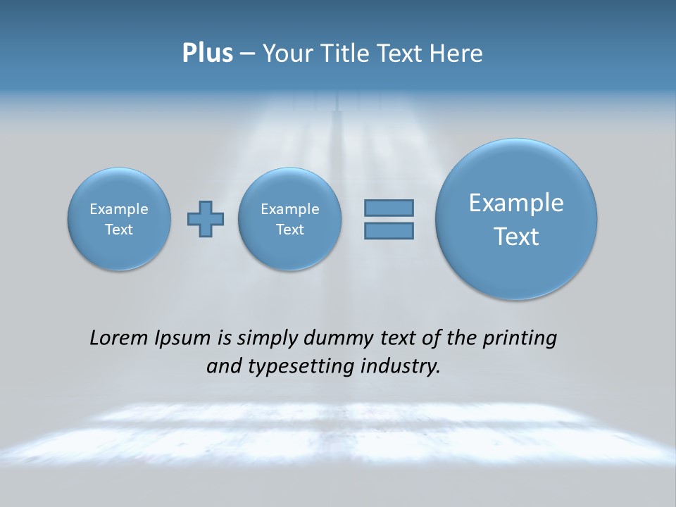 Window Gas Inside PowerPoint Template