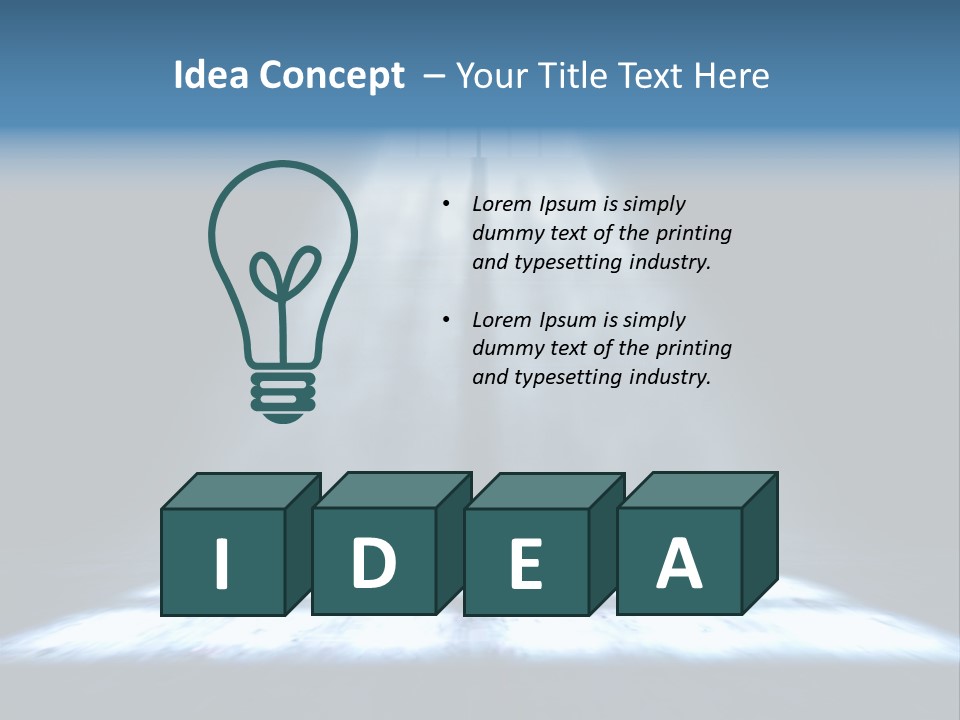 Window Gas Inside PowerPoint Template