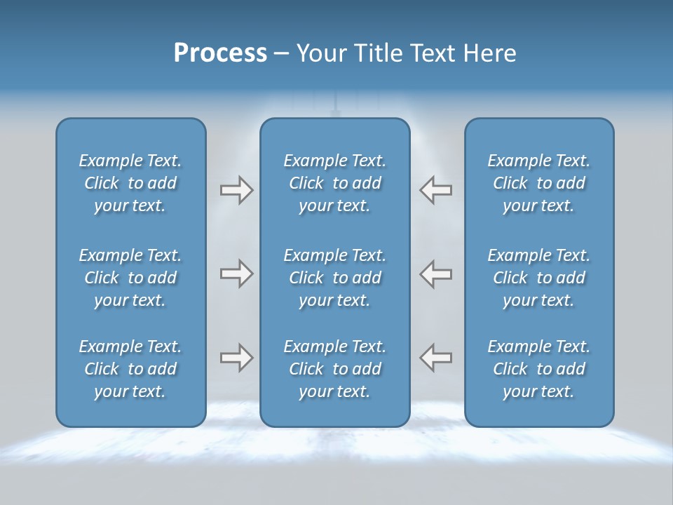 Window Gas Inside PowerPoint Template