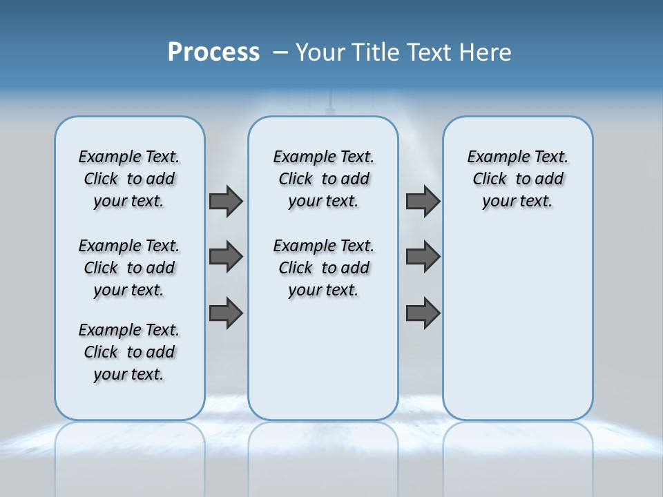 Window Gas Inside PowerPoint Template