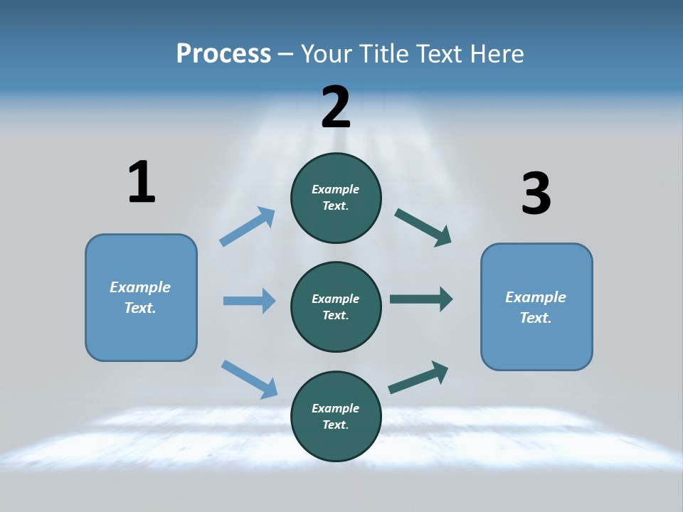 Window Gas Inside PowerPoint Template