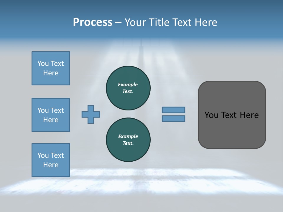Window Gas Inside PowerPoint Template