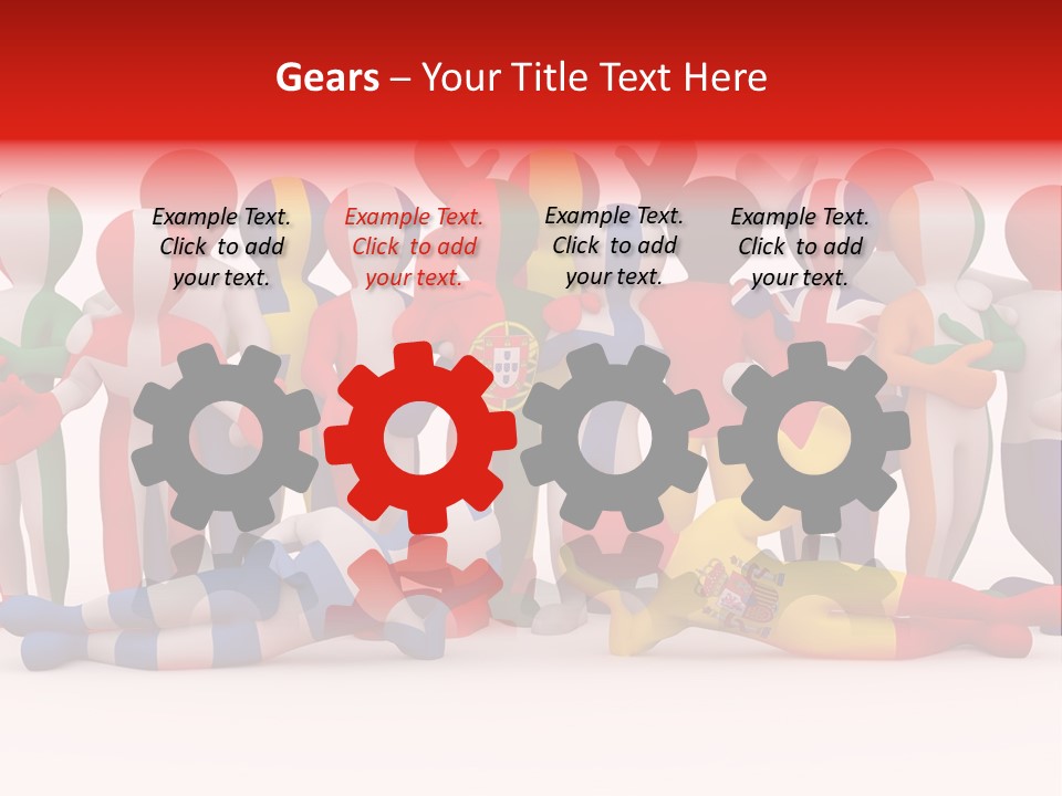 Greece Global Three Dimensional PowerPoint Template