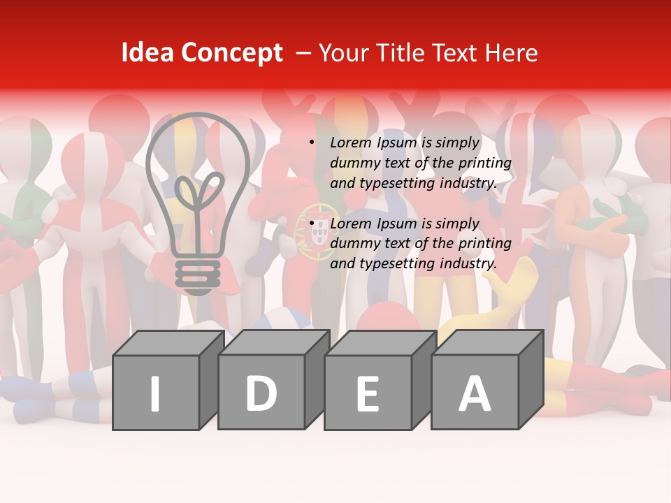 Greece Global Three Dimensional PowerPoint Template