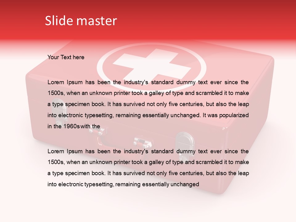 Handle Illness Service PowerPoint Template