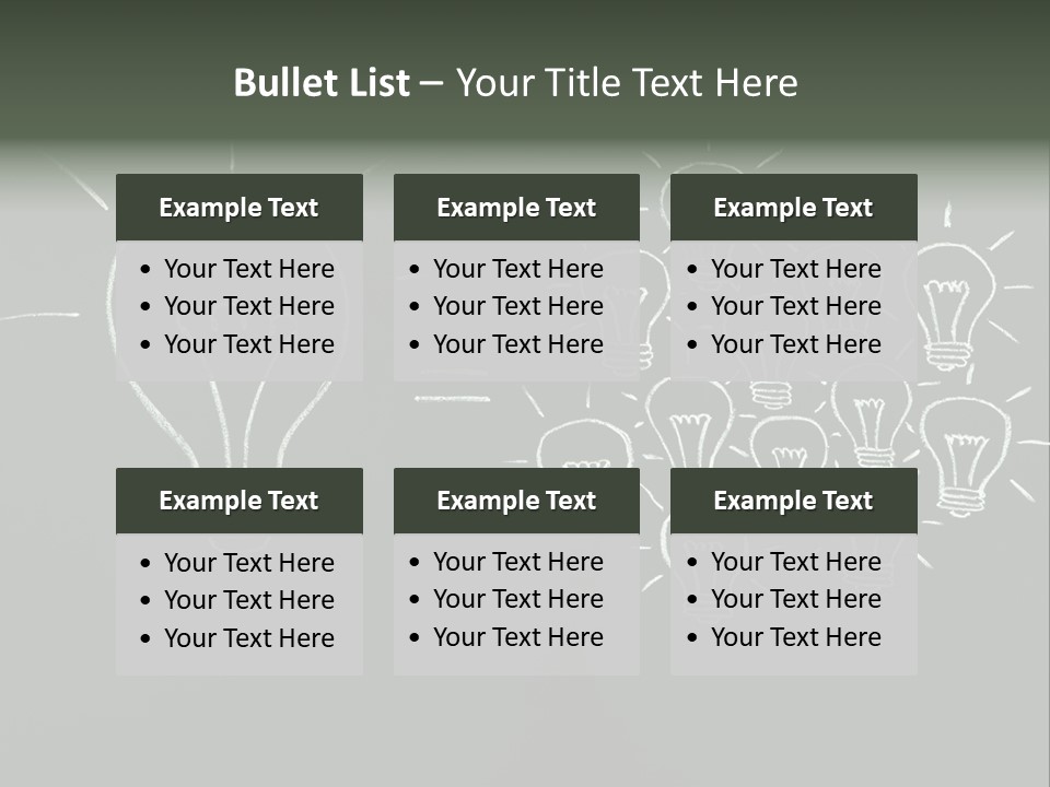 Brainstorming Innovate Support PowerPoint Template