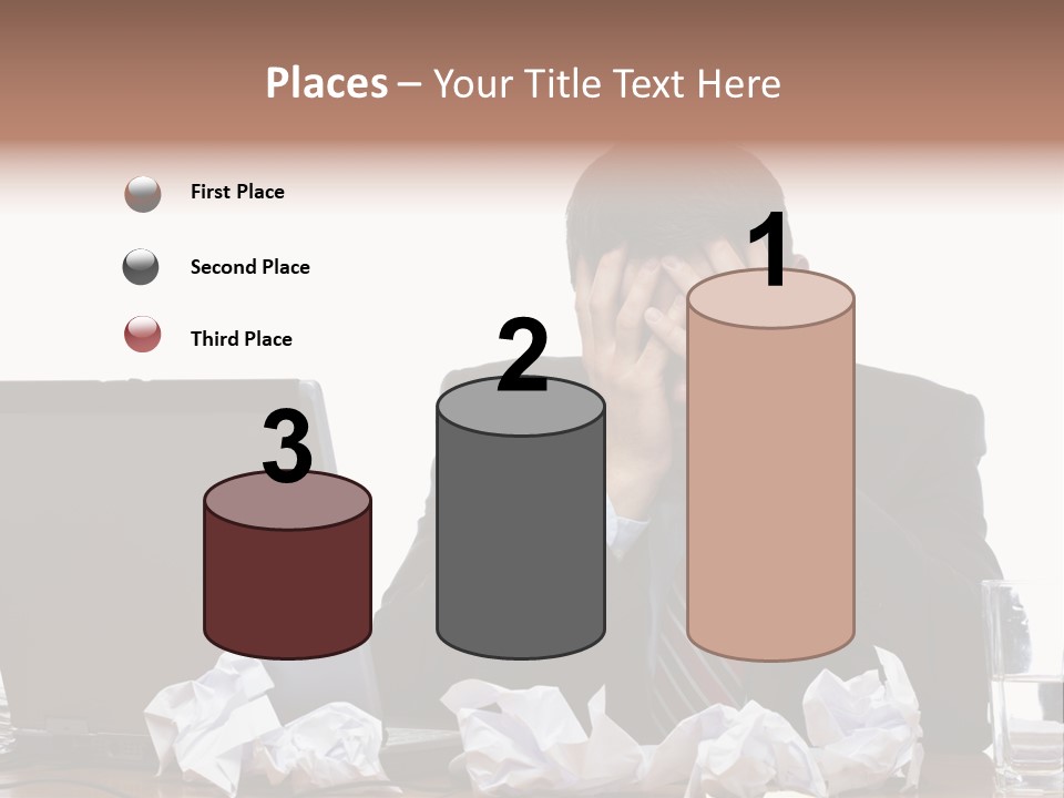 Exhausting Difficult Administration PowerPoint Template